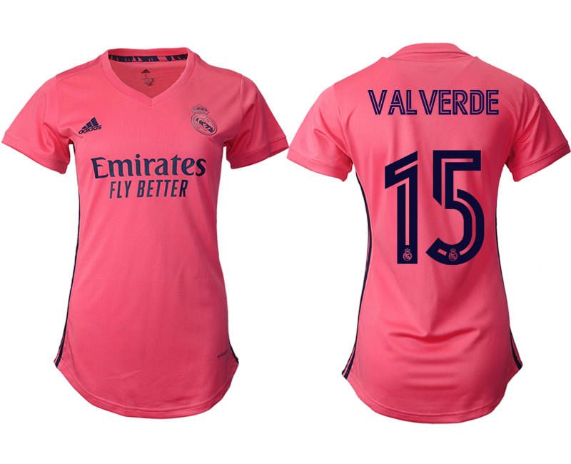 2021 Real Madrid away aaa version women #15 soccer jerseys->customized soccer jersey->Custom Jersey